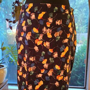 The Limited Ginko Watercolor Pencil Skirt 6